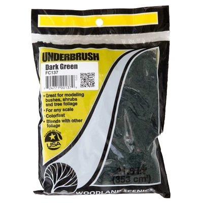 Woodland Scenics® Dark Green Underbrush Groundcover