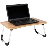 Mind Reader Freestanding Portable Foldable Lap Desk with Fold-Up Legs