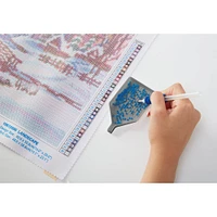 Cursive Alphabet Diamond Art Sticker Kit by Make Market®