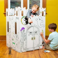 Easy Playhouse Haunted Castle Cardboard Playhouse