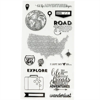 Road Trip Clear Stamp Set by Recollections™