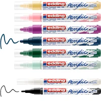 4 Packs: 8 ct. (32 total) edding® Nordic Starter Acrylic Markers