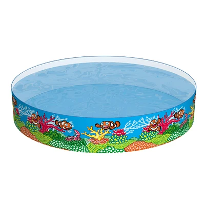 Bestway H2OGO! 6ft. Plastic Odyssey Fill 'N Fun Kids Swimming Pool