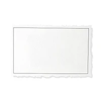 Style Me Pretty White with Black Border Place Cards, 50ct.