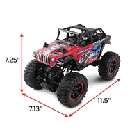 NKOK Mean Machines Rock Crawler RC Jeep Wrangler Unlimited