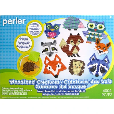 Perler® Woodland Creatures Fused Bead Kit, 4,000ct.
