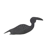 Black 2.5" Metal Bird Shaped Bottle Opener