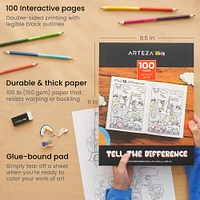 Arteza® Kids Activity Book, Tell the Difference, 50 pages