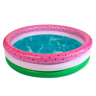 PoolCandy 5ft. Watermelon Inflatable Sunning Pool