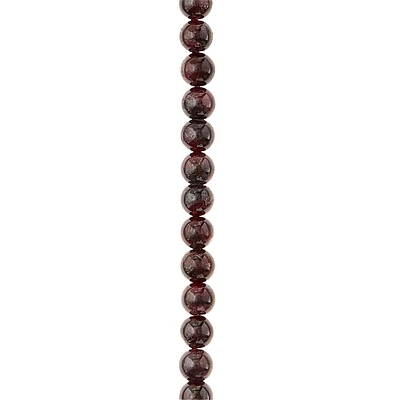 Round Garnet Beads, 6mm by Bead Landing™