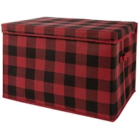 Sammy & Lou® Buffalo Check Felt Box