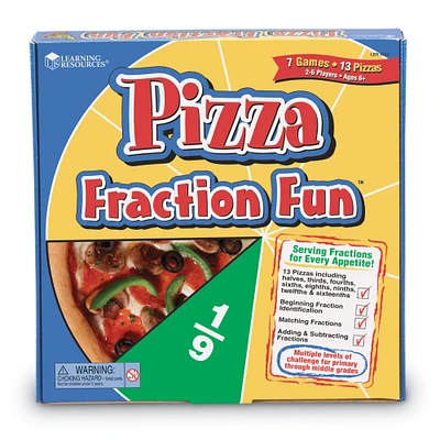 Learning Resources® Pizza Fraction Fun™ Game