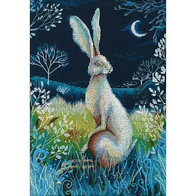 RTO Hare By Night Counted Cross Stitch Kit