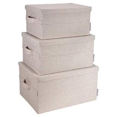 Bigso Soft Storage Boxes Set