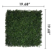 20" Ficus Style Plant Living Wall Panels, 4ct.