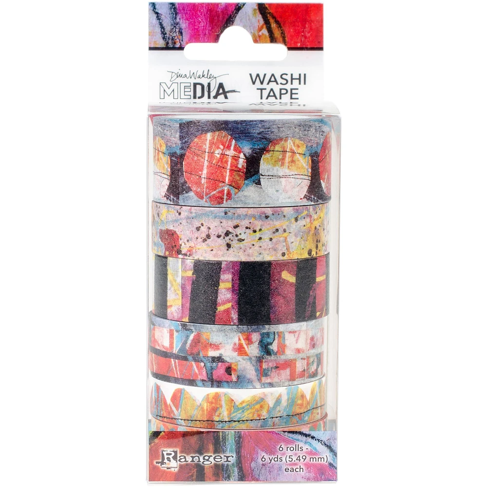 Dina Wakley Media Washi Tape Set 2