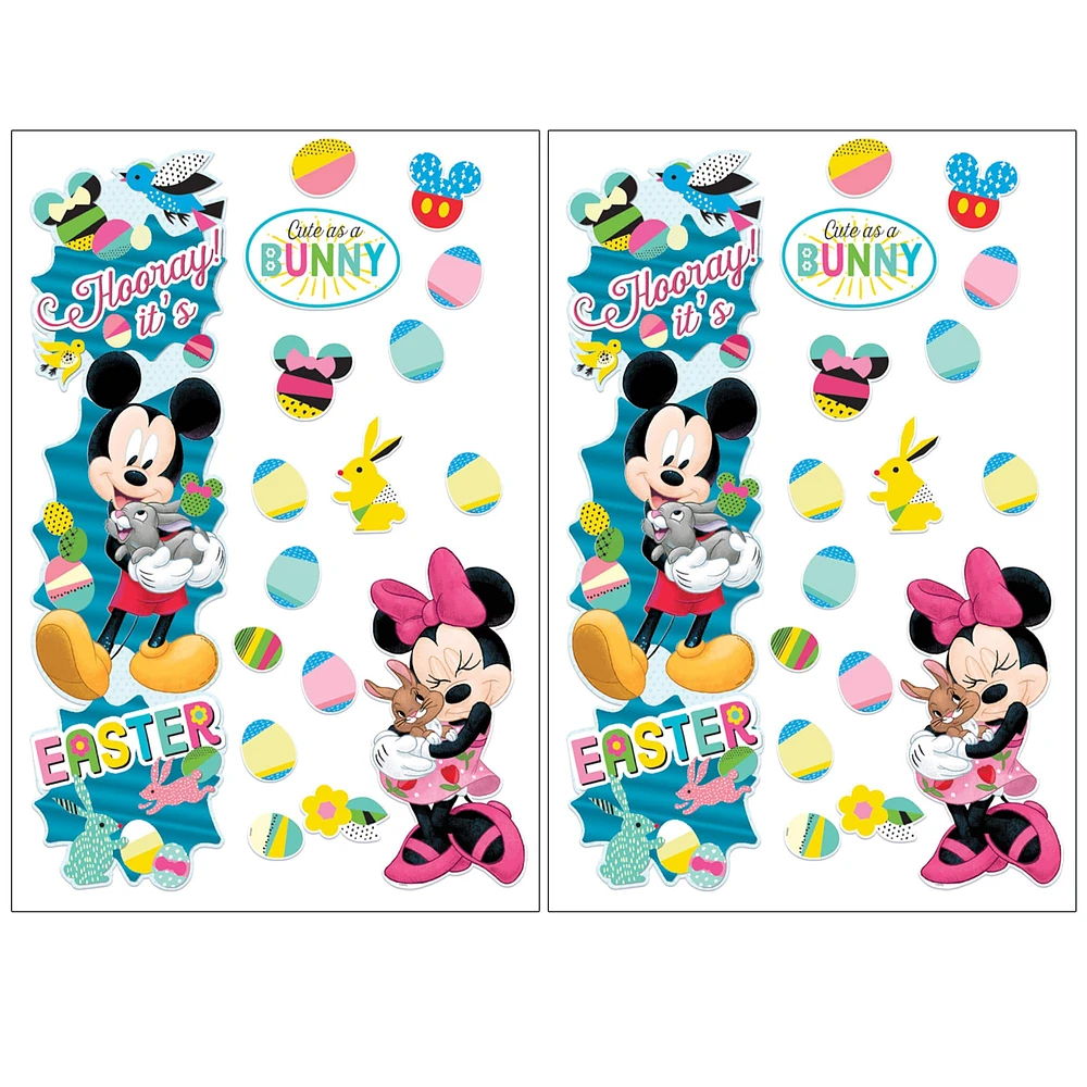 Eureka® Mickey Mouse® Easter All-In-One Door Decor Kit, 2 Sets of 34