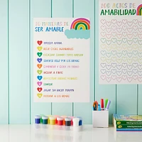 12 Packs: 2 ct. (24 total) Spanish Kindness Dry Erase Posters by B2C™