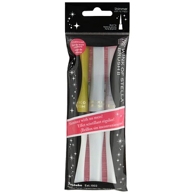 Kuretake Zig® Wink of Stella™ Christmas Sparkle Glitter Brush II Pen Set