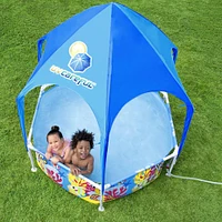 Steel Pro 6ft. UV Careful Splash-in-Shade Play Pool