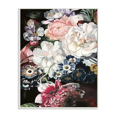 Stupell Industries Baroque Floral Bouquet Wall Plaque