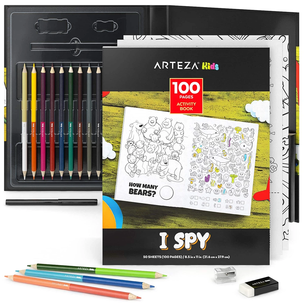 Arteza® Kids Activity Book, I Spy, 50 pages