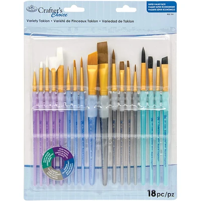Royal & Langnickel® Crafter's Choice™ Variety Brush Value Set
