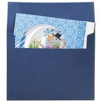 i-crafter Dies-Tunnel Card Insert, Snow Globe Add-On