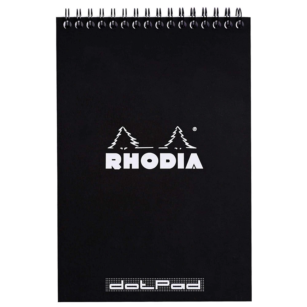 Rhodia® Wire-Bound dotPad, 6" x 8.25"