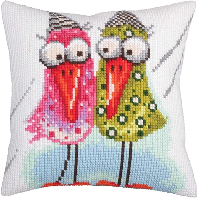 RTO Collection D'Art Together Stamped Needlepoint Cushion