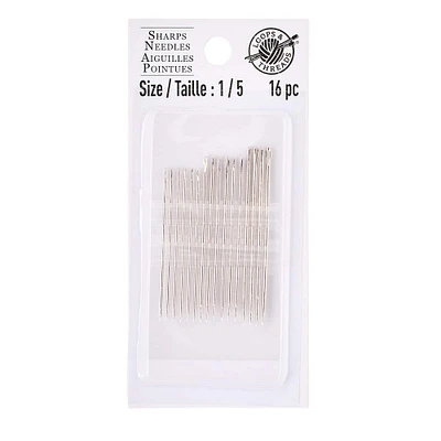18 Packs: ct. ( total) / Sharps Needles by Loops & Threads