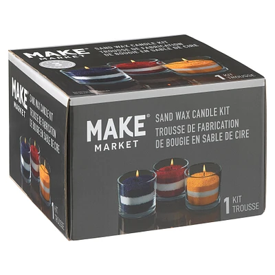 6 Pack: Sand Wax Candle Kit by Make Market®