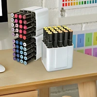 Deflecto® White Interlocking Marker Organizer