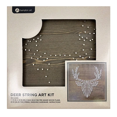Hampton Art™ 10" x 10" Deer String Art Kit