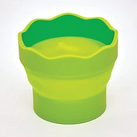 12 Pack: Faber-Castell® Clic & Go Lime Green Water Cup