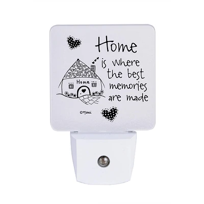 Marci Art Home Is Where The Best Memories Are Made Night Light