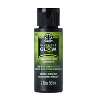 12 Pack: FolkArt® Invisible Glow in the Dark Acrylic Paint