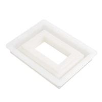 6 Pack: Color Pour Resin Frame Mold