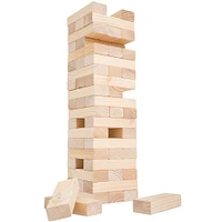 Toy Time Classic Giant Wooden Blocks Stacking Game