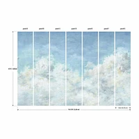 RoomMates In The Clouds Peel & Stick Wallpaper Mural