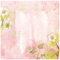 49 And Market Vintage Artistry Anywhere Collection Serene 12" x 12" Double-Sided Cardstock, 20 Sheets