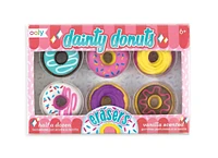 OOLY Dainty Donuts Scented Eraser Set