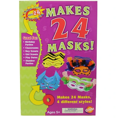 6 Pack: Creativity Street® Colossal Crafts Mask Activity Kit