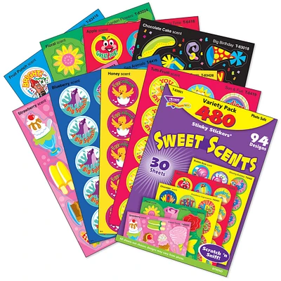 Trend Enterprises® Sweet Scents Scented Stickers Variety Pack