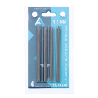 24 Packs: 4 ct. (96 total) Art Alternatives Graphite Lead Set