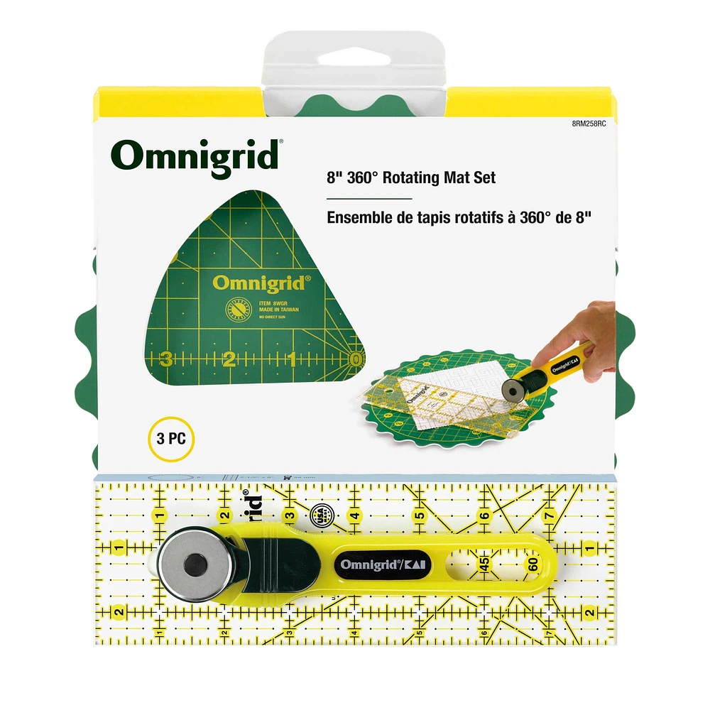 Omnigrid® 8" 360° Rotating Mat Set