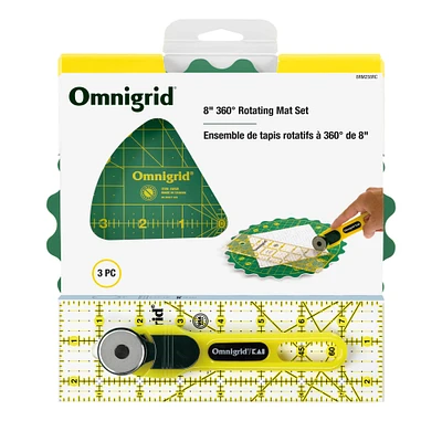 Omnigrid® 8" 360° Rotating Mat Set