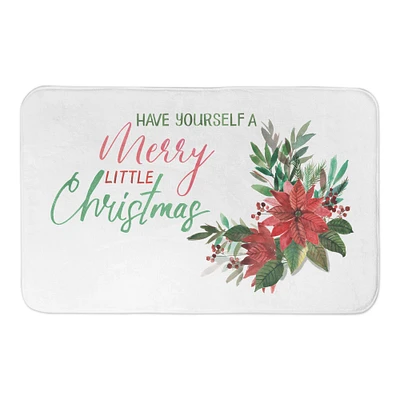 Merry Little Christmas Bath Mat