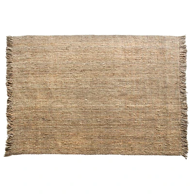 RugSmith Natural Handloom Woven Urban Fringed Doormat, 7.5ft. x 9.5ft.
