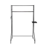 Organize It All Multi-Use Space Saver Rack in Black
